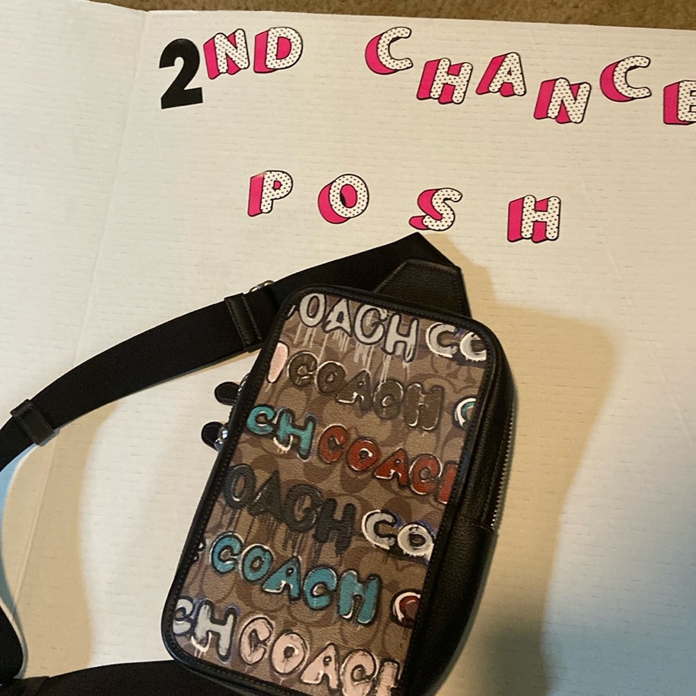 Coach X Mint Serf Sullivan Pack Sign Canvas